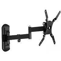 Universal articulating wall mount for Tv up to 42, Vesa compatible 100X100 mm, 200X100 200X200 extension 35 cm, distance 4.2 level correction, cable management, mounting templates and hardware included 613583