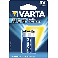 Varta Battery High Energy 9V Block 1 шт. 440198