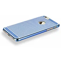 X-Fitted Aizmugurējais Plastikata Apvalks Priekš Apple iPhone 6 / 6S Zils Zebra 404367