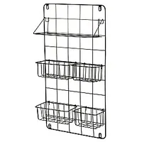 4Living Metal rack with compartments 607337 558965
