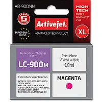 Activejet Ab-900Mn tinte Brother printerim Rezerves Lc900M Augstākā 17,5 ml violets 383798
