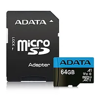 Adata 64Gb Micro Sdxc V10 85Mb/S  Ad. 93105
