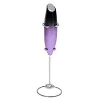 Adler Milk frother with a stand Ad 4499 Black/Purple 420235