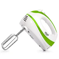 Adler Mixer Ad 4205 g Hand Mixer, 300 W, Number of speeds 5, Turbo mode, White/Green 391517