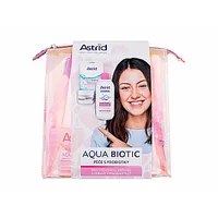 Aqua Biotic Day And Night Cream 50 ml  3In1 Micellar Water 400 Anti-Fatigue and Quenching Tissue Mask Cosmetic Bag 570099