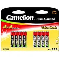Camelion Aaa/Lr03, Plus Alkaline, 8 pcs 164802