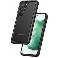 Crong Transparent Hybrid Case  Samsung Galaxy S22 futrālis Melns 671230