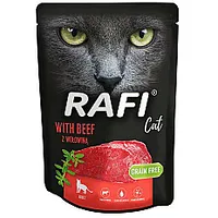 Dolina Noteci Rafi Beef - mitrā barība kaķiem 300G 359659