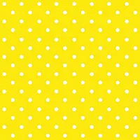 E Salvetes 33X33Cm Dots Intense Yellow, Paw Decor Collection 668937