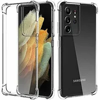 Evelatus Samsung Galaxy S21 Ultra Military Shockproof Silicone Case Tpu Transparent 695508