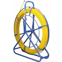 Extralink Pilot Frp stikla šķiedras kabelis kabeļa vilkšanai, 4,5 mm, 75 m, dzeltens, bez gredzeniem 600973