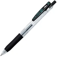 Gēla pildspalva Zebra Sarasa Clip 0.4Mm, automātiska, melna 548298