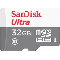 Karta Sandisk Ultra Microsdhc 32 Gб 10. Klase Uhs-I Sdsqunr-032G-Gn3Mn 319275