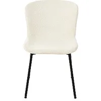 Krēsls Manolo balts pušķis 651783