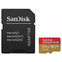 Memory Micro Sdxc 64Gb Uhs-I/W/A Sdsqxbu-064G-Gn6Ma Sandisk 368911