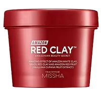 Missha Amazon Red Clay Pore Mask attīroša nomazgājama maska 110Ml 762900