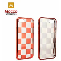 Mocco Electroplate Chess Aizmugurējais Silikona Apvalks Priekš Samsung G930 Galaxy S7 Sarkans 402708