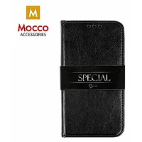 Mocco Special Leather Case Grāmatveida Ādas Telefona Maciņš Priekš Lg G710 G7 Melns 403656