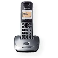 Panasonic Kx-Tg2511Fxm Backlight buttons, Black, Caller Id, Wireless connection, Phonebook capacity 100 entries, Built-In display, Speakerphone 580226