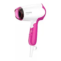 Philips Hair Dryer Bhd003/00 1400 W, Number of temperature settings 2, White/Pink 581351