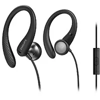Philips In-Ear sports headphones with mic Taa1105Bk/00, Cable1.2M, Black 435482