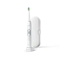 Philips Sonicare Protectiveclean 6100 Electric Toothbrush Hx6877/28 Rechargeable, Cordless, Number of brush heads included 1, White, teeth brushing modes 3, Sonic technology 306559