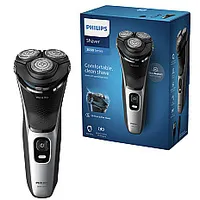 Philips Wet or Dry electric shaver S3143/00, WetDry, Powercut Blade System, 5D Flex Heads, 60Min shaving / 1H charge, 5Min Quick Charge 560258