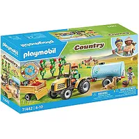 Playmobil Country 71442 Traktors ar piekabi un ūdens tvertni 650620
