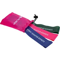 Pure2Improve Body Shaper Bands, Set of 3 Green, Pink and Purple 626113