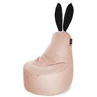 Qubo Mommy Rabbit Black Ears Latte Pop Fit пуф кресло-мешок 506585