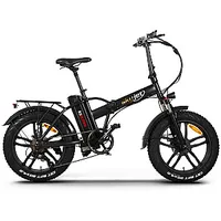 Saliekamais elektriskais velosipēds Skyjet 20 Rsiii Pro melns matēts 679108
