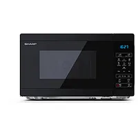 Sharp Microwave Oven Yc-Ms02E-B Free standing, 800 W, Black 271443