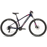 Sieviešu kalnu velosipēds Rock Machine Catherine 70-27 zils/rozā Rata izmērs 27.5 Rāmja M 477361