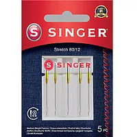 Singer Stretch Needle 80/12 5Pk 162511