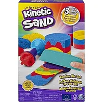Spin Master Kinetic Sand Rainbow instrumentu komplekts 185810