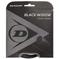 Tenisa stīgas Dunlop Black Widow 16G / 12M 1.31Mm 170439