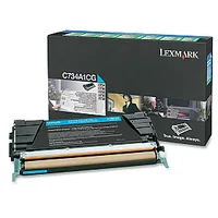 Tonera kasetne Lexmark C734A1Cg 1 gab. Oriģināls zils 621233