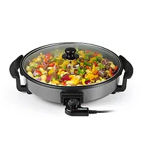 Tristar Multifunctional grill pan Pz-2964 Grill, Diameter 40 cm, 1500 W, Lid included, Fixed handle, Black 303915