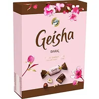Tumšās šokolādes konfektes Fazer Geisha 150Gr 548448