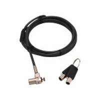 Drošības kabelis Dicota T-Lock īpaši plāns V2 ar atslēgām 3X7Mm viens Linka ultra slim keyed single