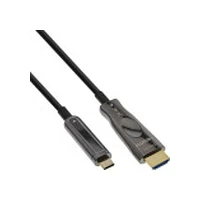Inline Usb displeja Aoc kabelis. Type-C vīrs uz Hdmi vīri Dp Alt režīms. Kabel Display Cable. male to Mode. 20M