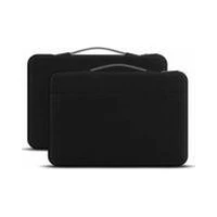 Jcpal neilona biznesa stila uzmavas futrālis melns Etui Nylon Business Style Sleeve 16 Czarny
