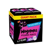 Pampers Ninjamas Mb Pants 7-Xxlarge 60 Girl autiņbiksītes Pieluszki