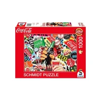 Schmidt Games Puzzle 1000 Coca-Cola Advertising G3 Spiele Pq Reklama