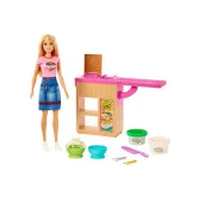 Barbie Mattel karjeras lelle  mājās gatavoti makaroni Ghk43 Lalka Kariera Domowy makaron
