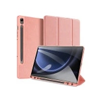 Dux Ducis planšetdatora futrālis Domo korpuss ar statīvu Samsung Galaxy Tab S9 Fe  rozā Etui na tablet Fe