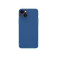 Nillkin Super Frosted Shield Pro pastiprināts korpuss iPhone 15 Plus zils Wzmocnione etui do niebieskie
