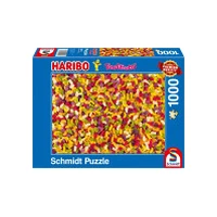 Schmidt Spiele Puzzle Pq 1000 Haribo tropiskās želejas pupiņas G3 Tropikalne