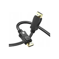 Techly Displayport 2.1 audio/video kabelis M/M 4K 2M melns Kabel Audio/Video Cable Black