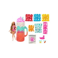 Barbie Mattel Pop Reveal lelle Dāvanu komplekts Tropiskais smūtijs Hrk57 Lalka Zestaw prezentowy Tropikalne smoothie